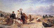 William Havell Weston Sands in 1864 oil painting